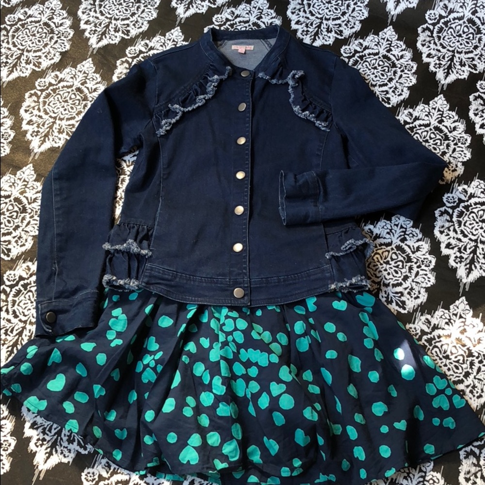 Old Navy L 10/12 skirt jacket sold separate